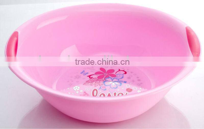 wholesale high grade large size plastic elliptical basin cup ,palstic wash basin ,plastic foot basin