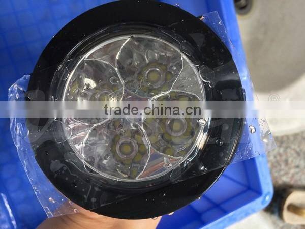 Vinstar 4W high power 12V 24V Truck Fog Light 9CM Fog light for all cars trucks Universal LED Fog light 90MM with E-mark
