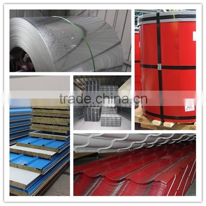 Hidden Connection type RockWool Sandwich Panel for prefabricated house