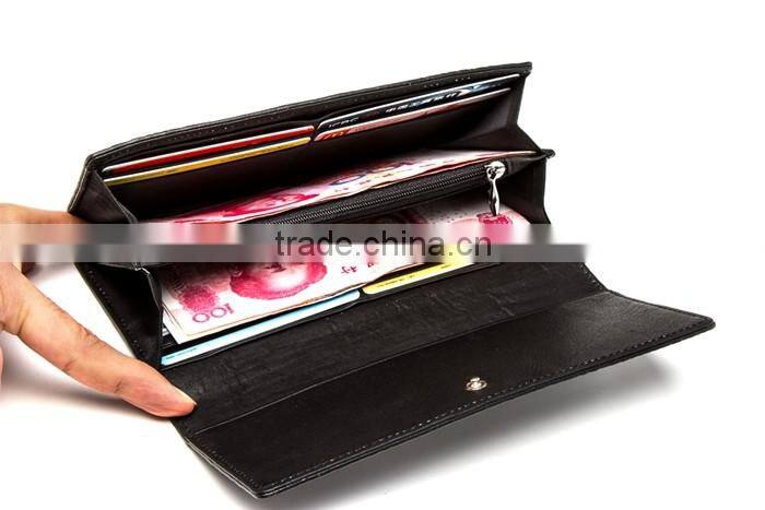 Manufacturers Top Selling Professional Quality Guaranteed Women Wallet Leather Purse
