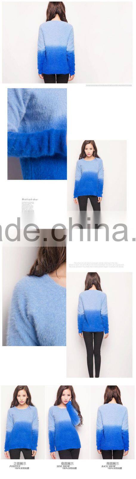 2015 Warm coat sleeve head brief paragraph knitting render unlined upper garment