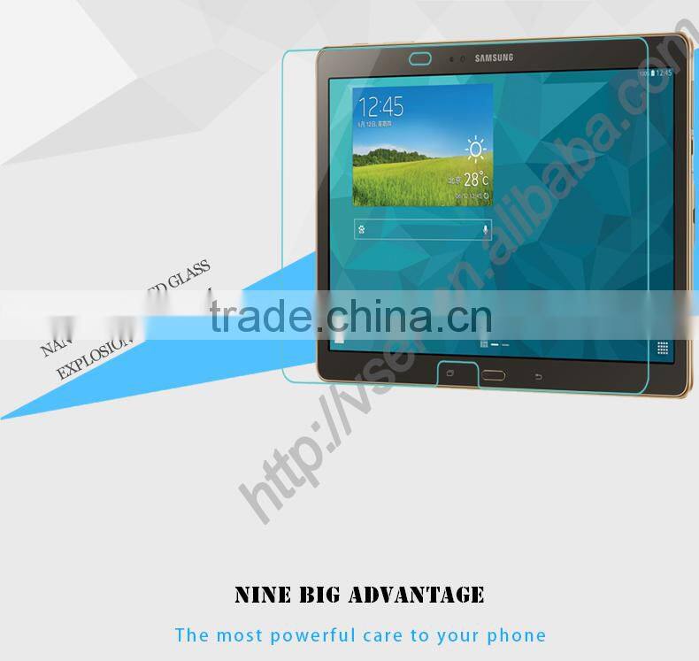 New technology anti-shock 0.4mm 3D glass for samsung galaxy Note 8 inch N5100 tempered glass screen protector