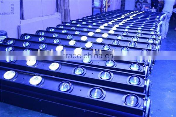 mini led pixel moving beam light / rotation bar 8*10W/ LED stage washer bar