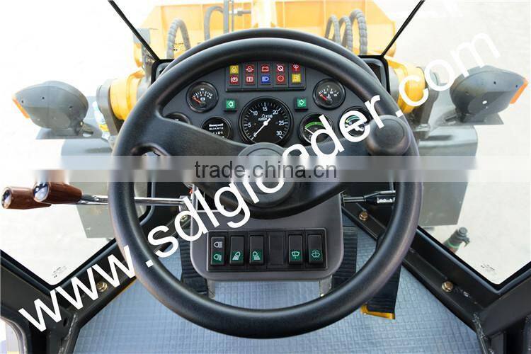 Lingong brand mini wheel loader LG918 1.8ton 1.0CBM with quick coupler