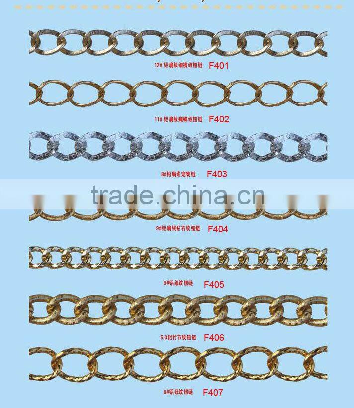 Large Link Aluminum Curb Chain