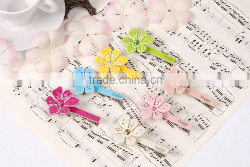 Beautiful flower clip/alligator clip/hair accessories