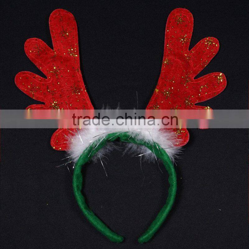 China headband manufacturer latest headband designs christmas reindeer headband