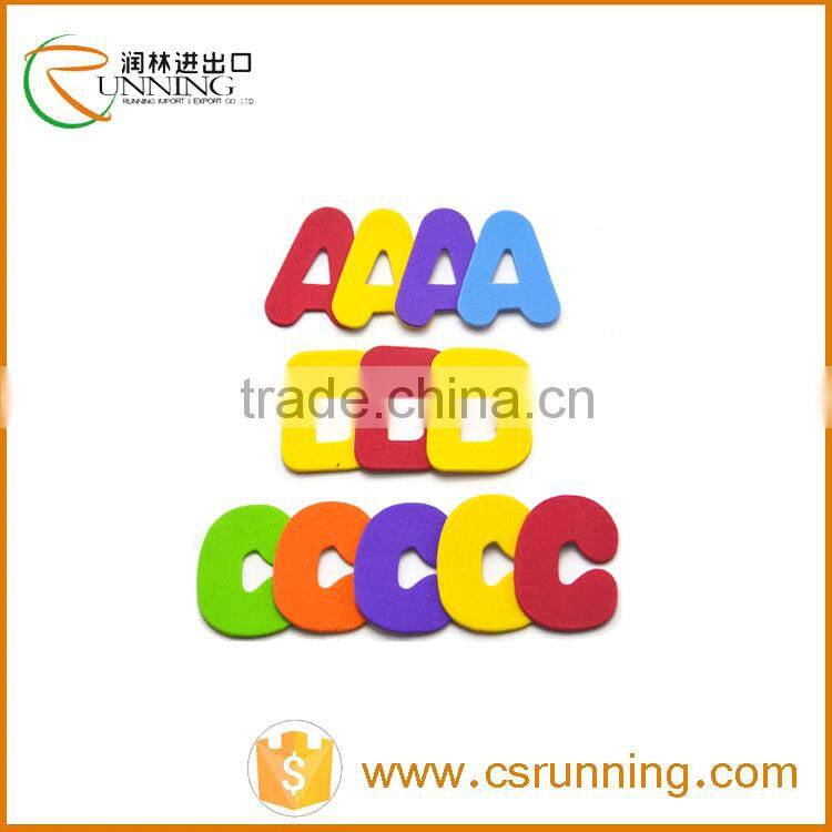 Customized size self adhesive eva foamy craft letter sticker