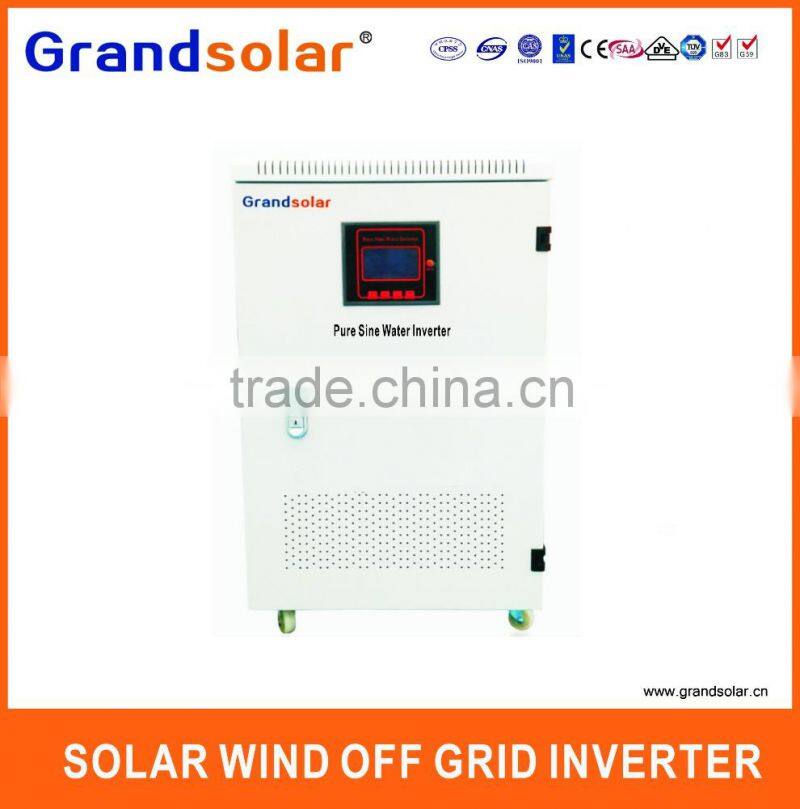 GRANDSOLAR HOT SELL 5000W DC TO AC 50HZ OFF GIRD TIE INVERTER FOR HOME USE
