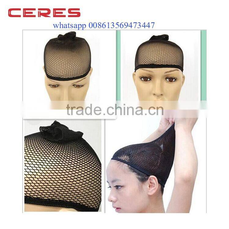 Factory Direct Sale Elastic Weaving Cap, Mesh Weaving Wig Cap For Making Wigs, Cheap Wig Caps In Stock