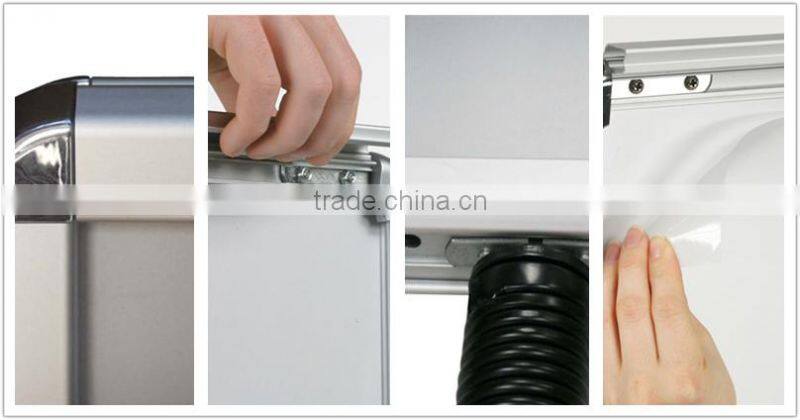 Best selling Whirlwind Pavement Sign water base poster stand,B1 forecourt poster display