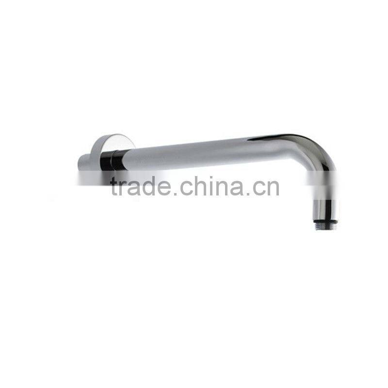 400mm round brass chrome ceiling shower arm