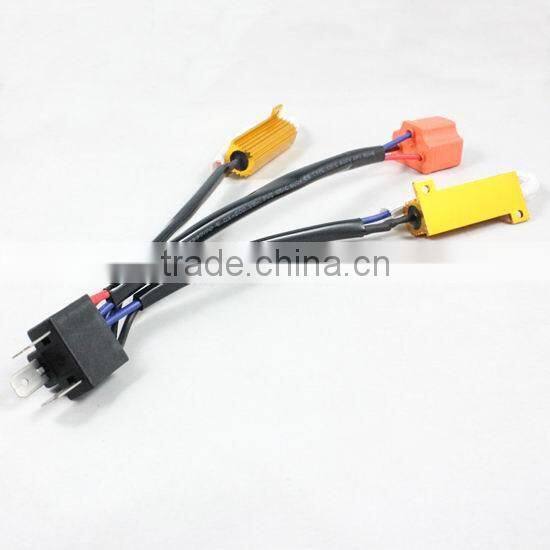 car accessory H4 Hi/Lo Beam LED DRL Fog Light Canbus 50W Load Resistor Canceller Decoder for auto parts