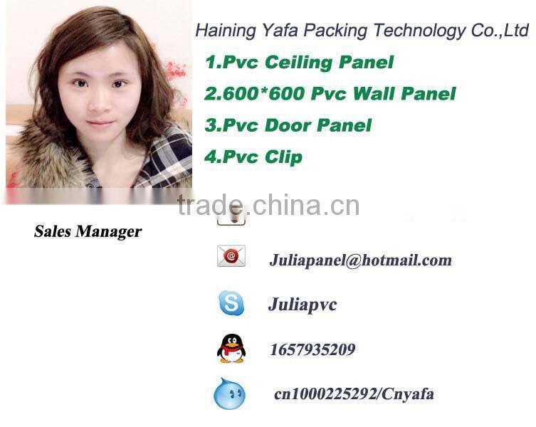 high glossy pvc ceiling panel ISO 9001:2008