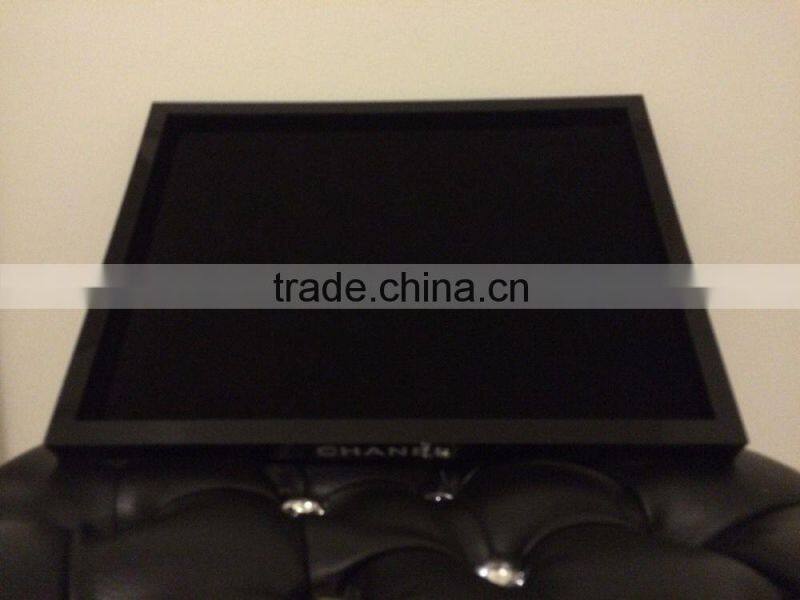 Black acrylic Vanity Makeup Cosmetic Acrylic Vanity Tray