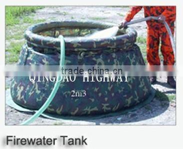 Self-Supporting Frameless Portable Water Tank Fire Dept. Model