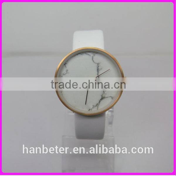 Marble dial watch with good quality batteries for popular designer girls watches