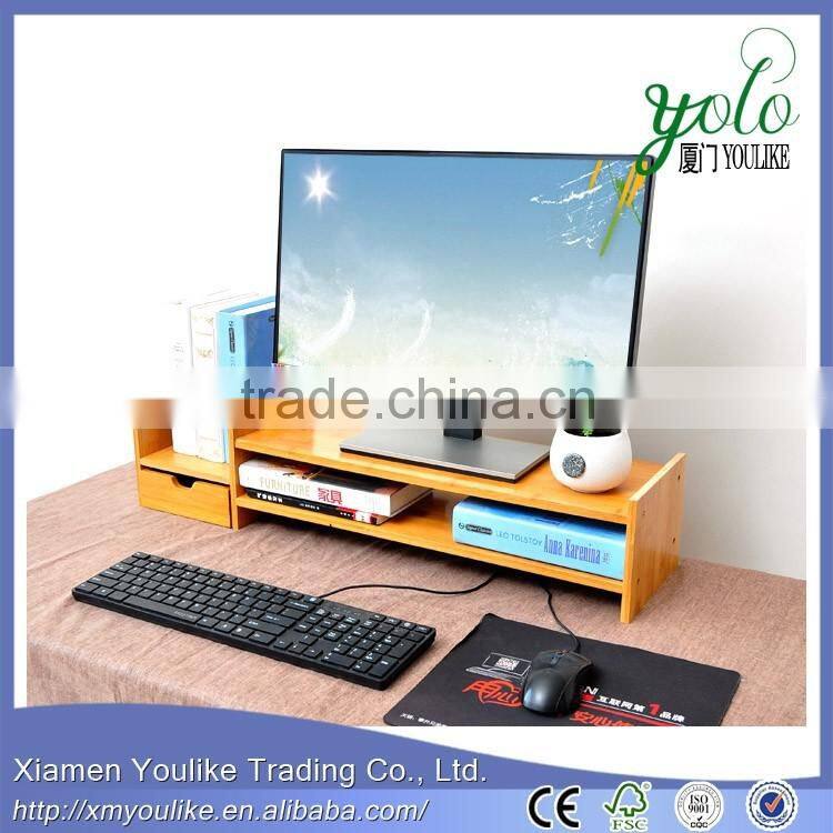 Natural bamboo desk accessories bamboo organizer Stationery Accessories