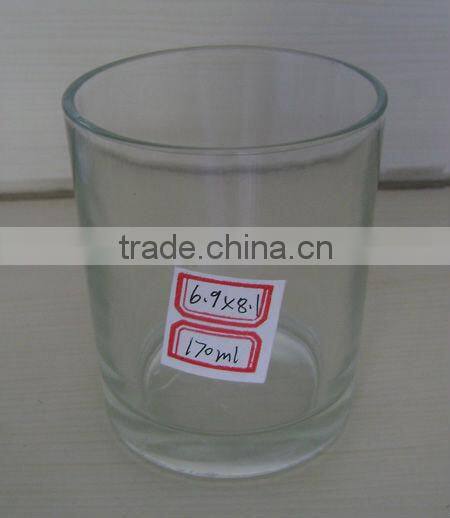 clear glass mug for home use