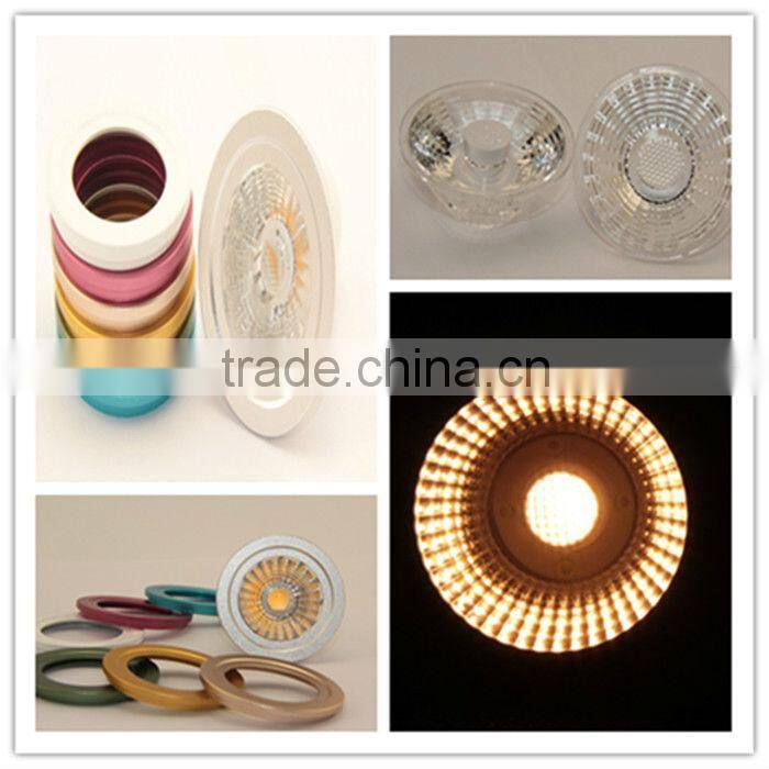 Ultra bright 36 degree led spotlight gu10 Ra>85 2700k~5000k dimmable led spot light 5w