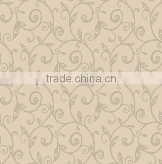 New repeat leaf wallpaper with reasonable price