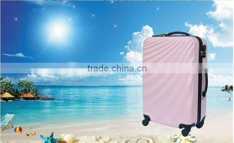 2016 Cabin Colorful ABS trolley bag, Hardshell luggage cases ,Fashion Girl travel luggage