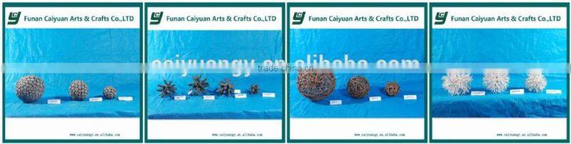 2014 Solid wood Special shape red hanging christmas tree decorations