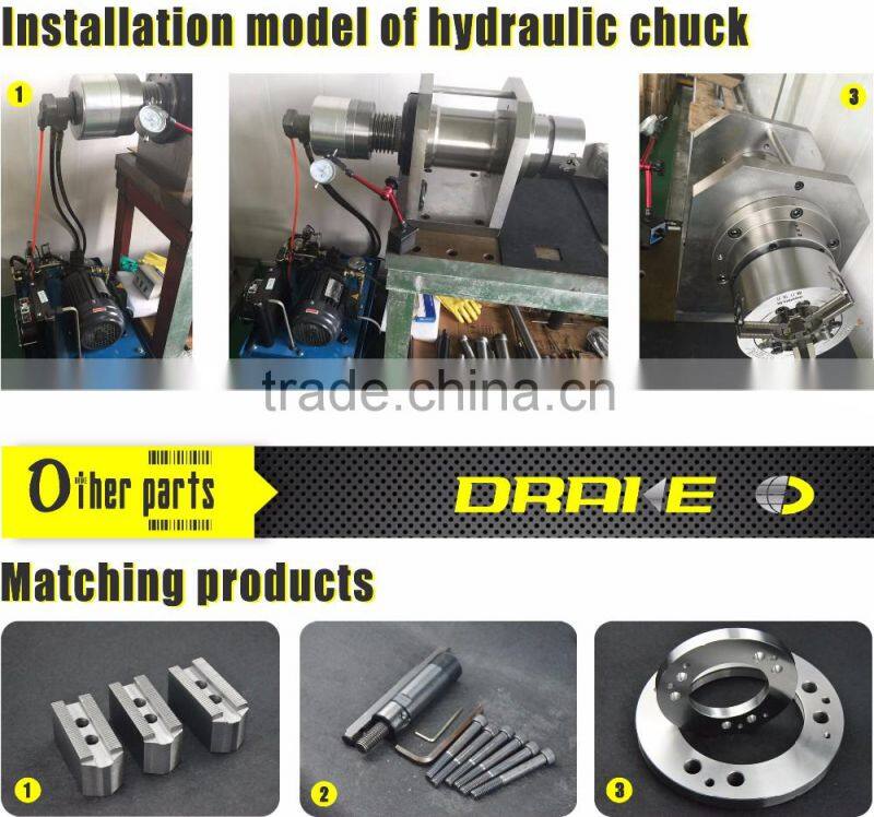 Two Jaw 12 inch Closed Center Power Chuck Working Holder Fixture