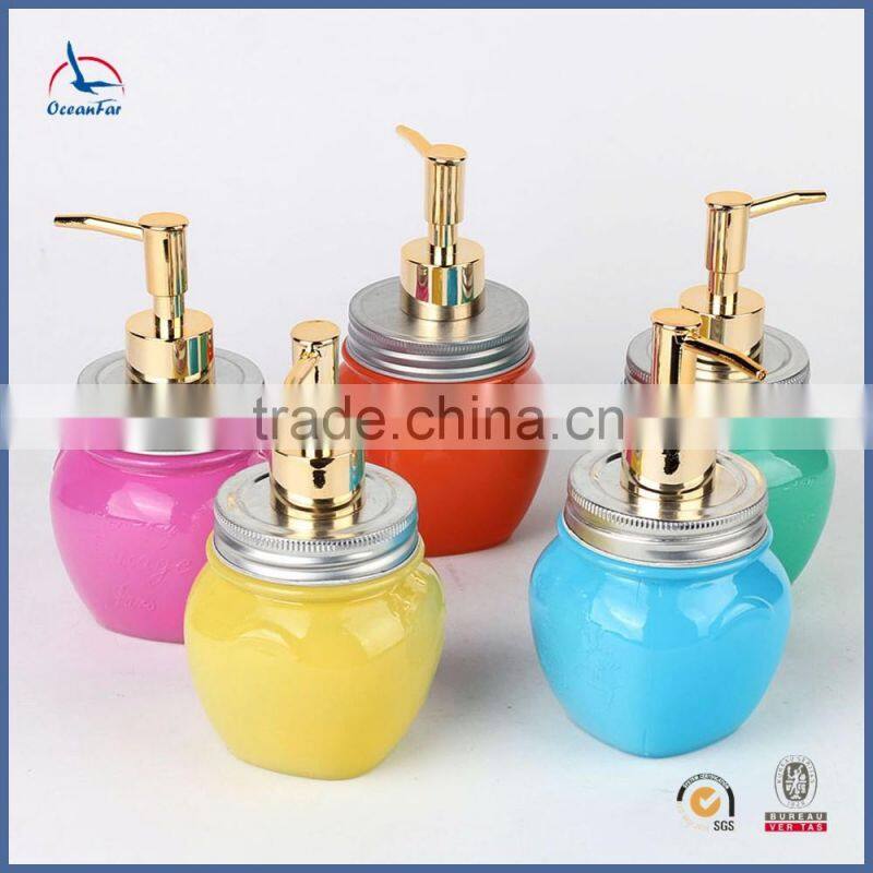 Custom Mason Jar Lids Hot Sale Mason Jar Soap Dispenser