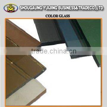 4mm 5mm Bronze Reflective Glass