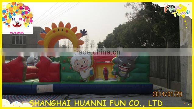 Customized inflatable inflatable bouncy castle for kids