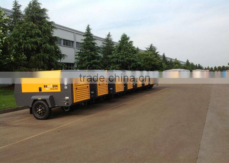 HG330L-8 Diesel portable screw air compressor