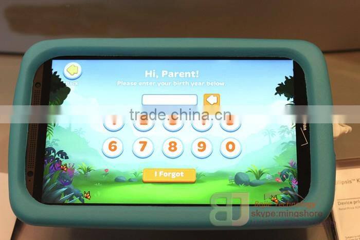 FDA Protective Silicone Case for 7 inch Tablet PC, Rugged Shockproof Tablet Silicone Case for Verizon Ellipsis 7'' Kids tab