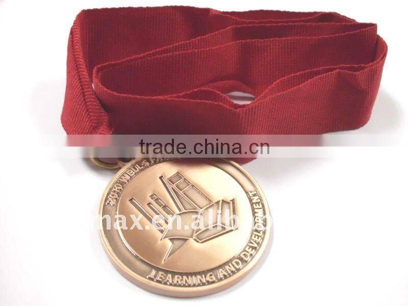 hot metal raised up medal