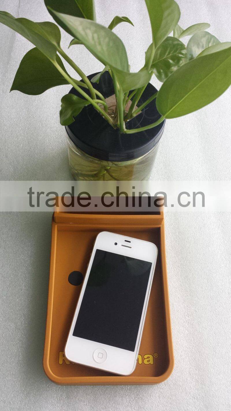 Silicone non-slip mat phone holder key holder for car