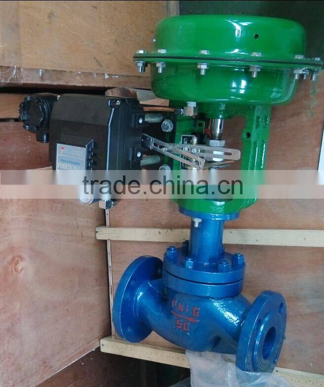 pneumatic steam regulating valve,pneumatic steam control valve
