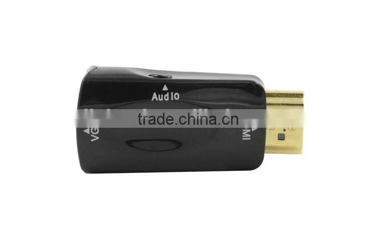 LINK-MI LM-HV05 Mini High Quality HDMI to VGA + Audio Converter