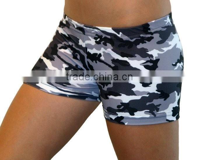 Custom Women Yoga Fitness wholesale Compression Shorts