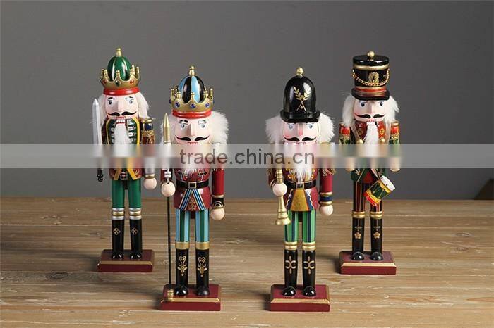 Wholesale wooden christmas nutcracker