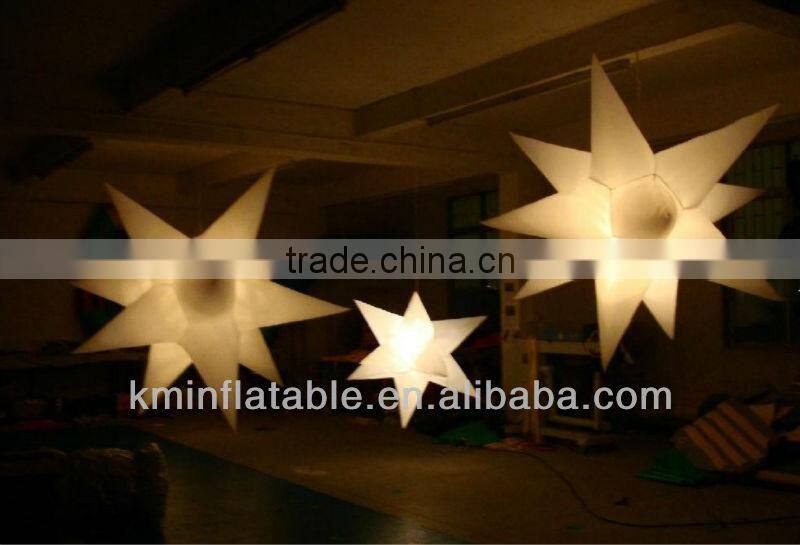 decoration stage inflatable star led inflatable star