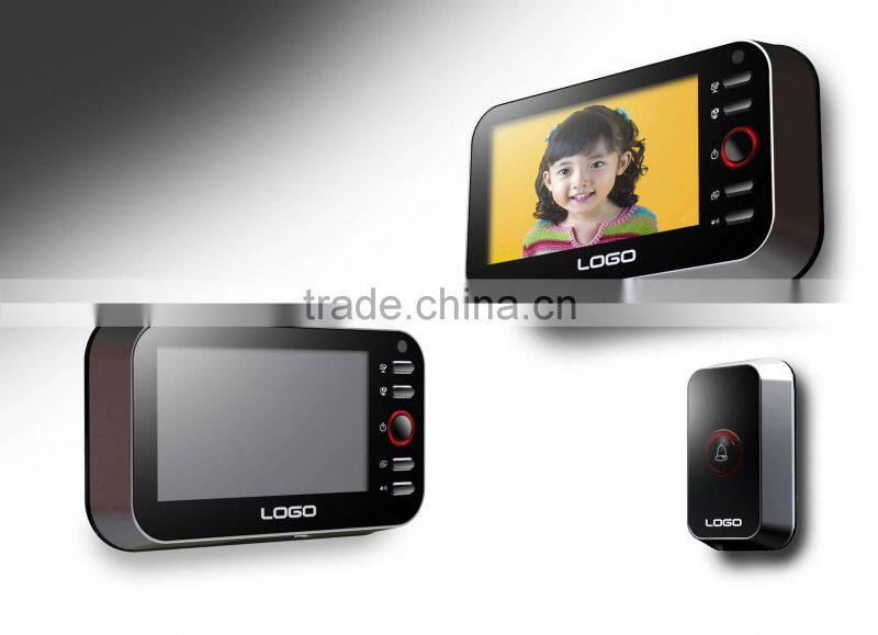 5.0M pixcel Video Peephole Door Camera