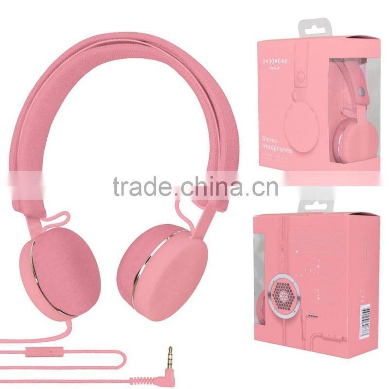 China supplied cheap folding headphone quality earphones