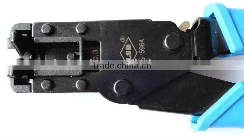 Network tools for RG59 RG6 compression connector, LS-596A compression plier