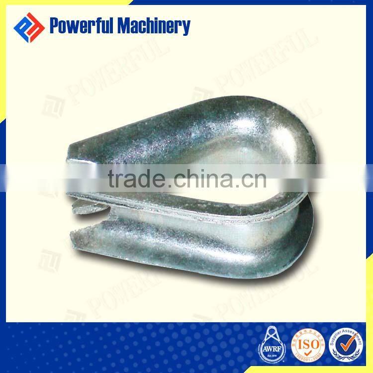 Heavy Duty British Standard DIN6899B Wire Rope Thimble for Lifting