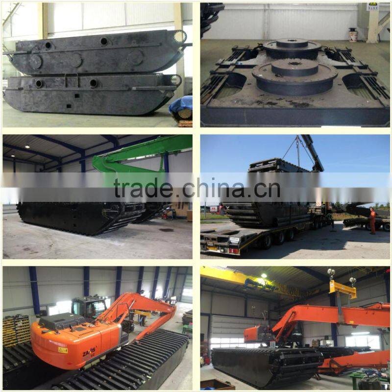 2015 Hot Sale ! MAX250PU Pontoon Undercarriage of Amphibious Excavator , Suitable to 24 to 27Ton Excavators