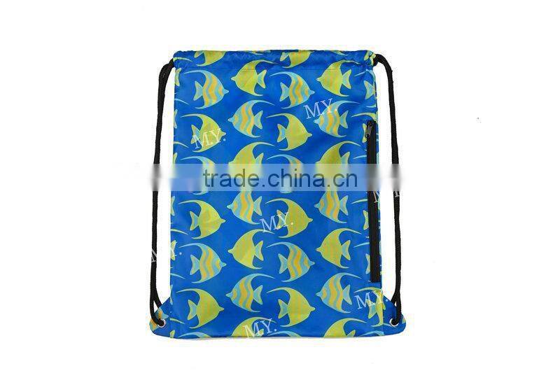 2015 Hot Sale Reusable Printed Backack Bag