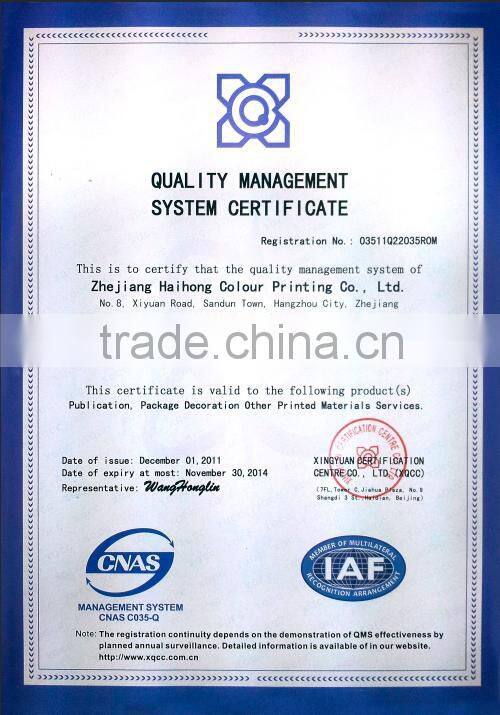 Funny childrens calendar printing with Best Quality