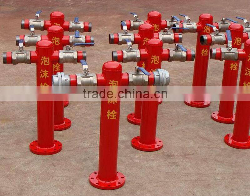 Foam fire hydrant fire hydrant system