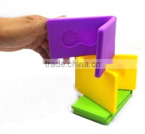silicone business card holder