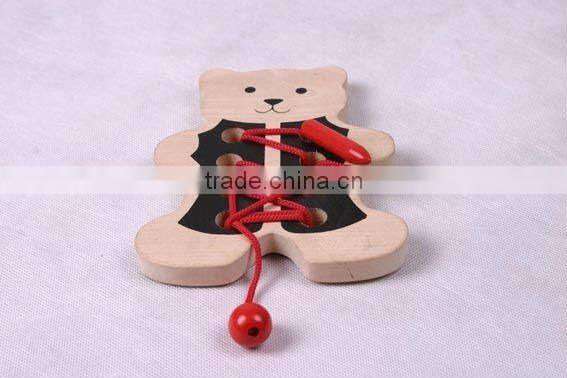 Pre-school toy Lacing Shoes